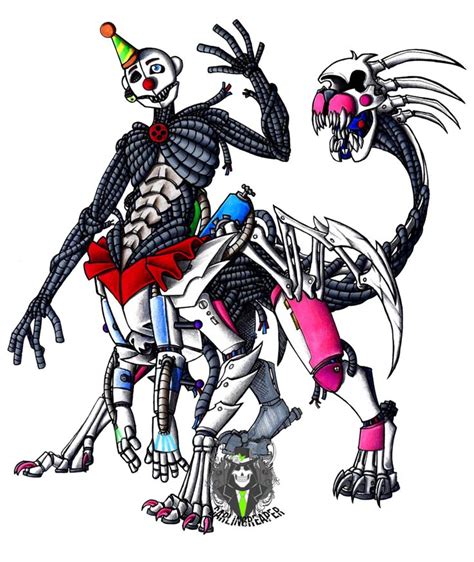 Fnaf Ennard By Deathrage22 Fnaf Fnaf Characters Fnaf Drawings