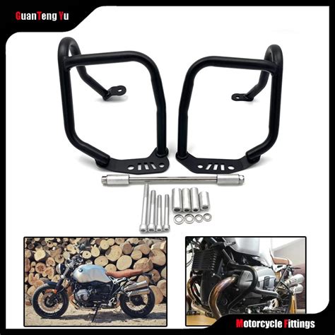 Motorcycle Highway Engine Guard Crash Bar Bumper Stunt Cage Frame