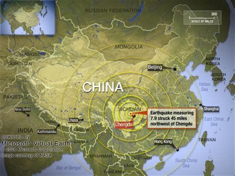 Earthquake Rocks China's Sichuan Province : NPR