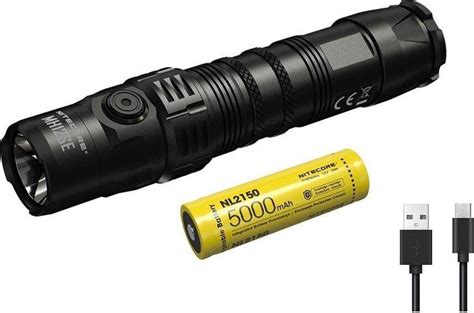 NiteCore FLASHLIGHT RECHARGEABLE SERIES 1800 LUMENS MH12SE Pris