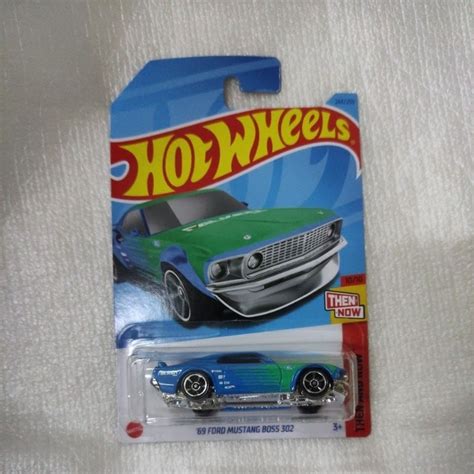 Hot Wheels 69 Ford Mustang Boss 302 Falken HW Then And Now Mainline