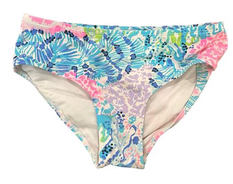 Lilly Pulitzer Bikini Bottom Swim Suit Ocean Vacat Gem