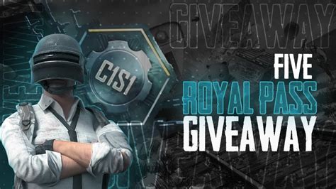 5 Royal Pass Giveaway Season 20 Bgmi Season 20 Royal Pass Giveaway