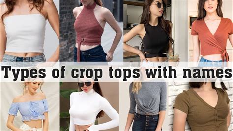 Types Of Crop Tops With Names The Trendy Girl Youtube