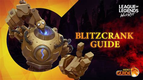 League Of Legends Wild Rift Blitzcrank Champion Guide Codashop Blog Ph