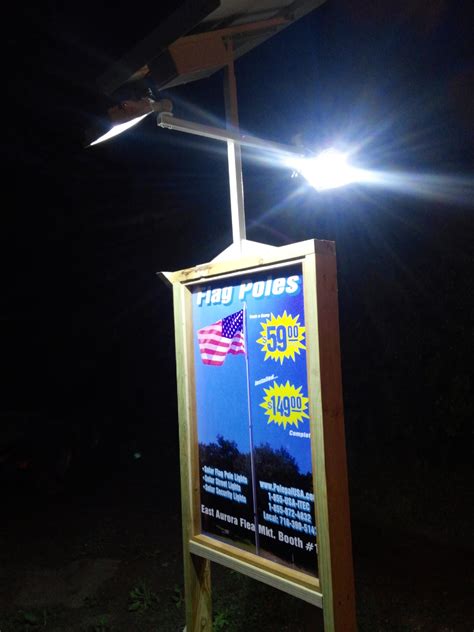 High End Commercial Solar Billboard 2 Sided Light - Product Details