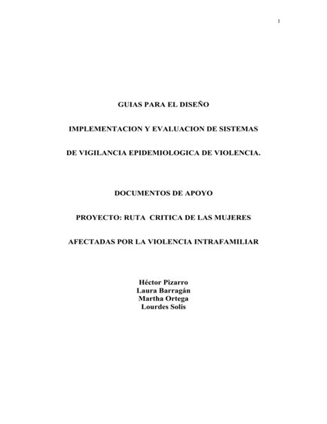 guias para el diseño implementacion y evaluacion de sistemas de