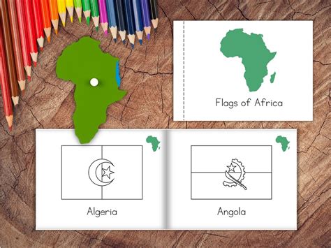 African Flags Booklet - Etsy