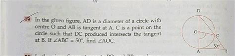 If The Given Figure L M Are Two Parallel Tangents To A Circle With