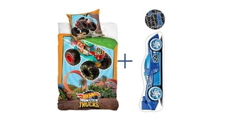 Hot Wheels ágynemű szett Monster kék Pepita hu
