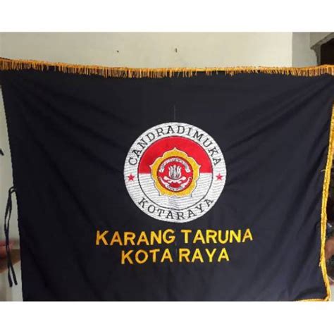 Jual Bendera Organisasi Bendera Komunitas Bendera Pataka Bordir Indonesiashopee Indonesia