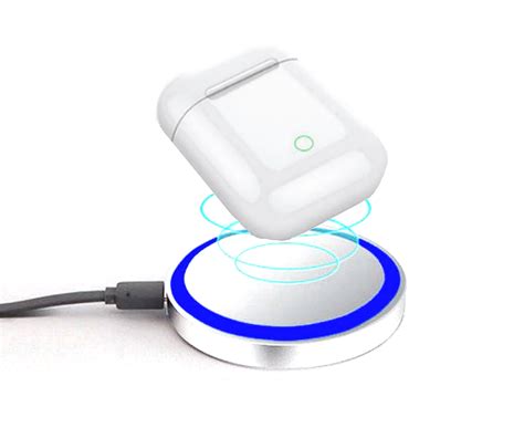 Mini Air Wireless Charger Pad for Apple Airpods Pro and Qi Devices