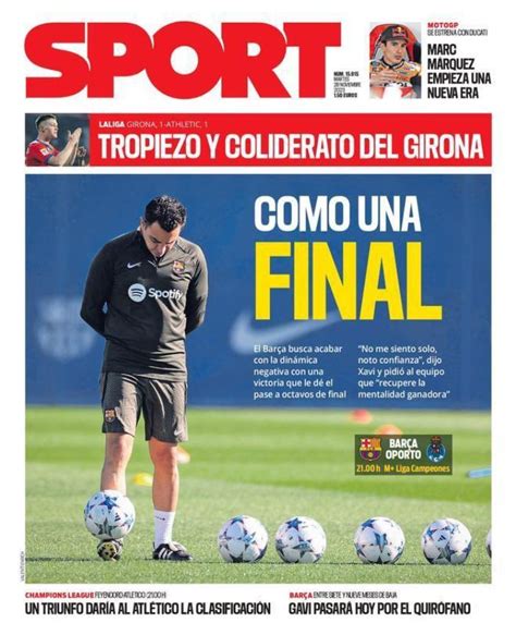 Las portadas del día Xavi acapara las primeras páginas Foto 4 de 12