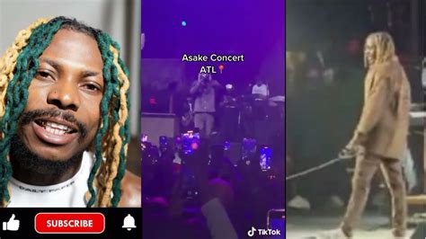 Asake Storm S Atlanta 🇱🇷 With A Goat On Stage 😱 Youtube