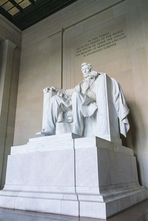 Lincoln Memorial in the National Mall, Washington DC. Stock Photo ...