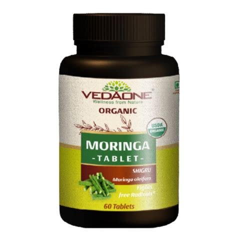 Vedaone Organic Moringa Tablet 60 Tablets Trend Carts