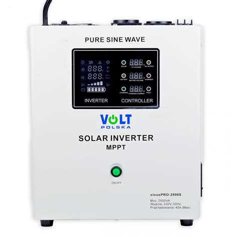 SINUS PRO 2500 S 24230V 1800 2500W 40A MPPT INWERTER SOLARNY Volt