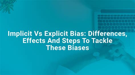 Types Of Implicit Bias Main Types You Should Know Off