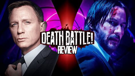 James Bond Vs John Wick Death Battle Review Youtube