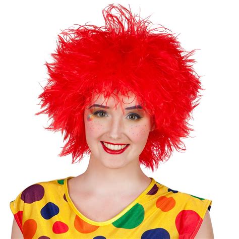 Per Cke Clown Frizzy Rot Partywinkel