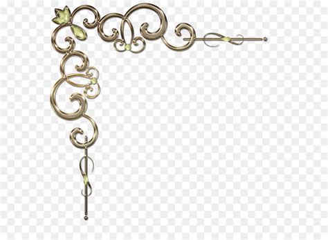 decorative gold line png - Clip Art Library