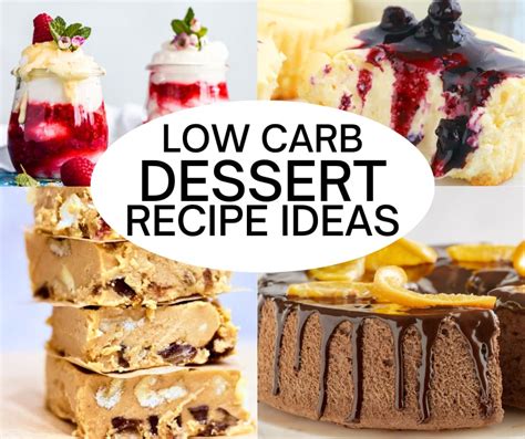 15 Delicious Low Carb Dessert Recipe Ideas