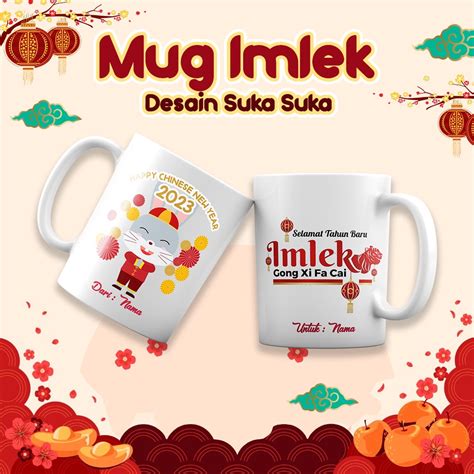 Jual MUG IMLEK MUG CUSTOM Gelas Custom Cetak Mug Custom Tanpa PO