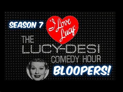 "I Love Lucy"--Lucy & Desi Comedy Hour--Season 7--Bloopers!! | I love ...