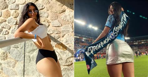 Frida La Aficionada Guapa Del Pachuca Que Enamora Con Su Belleza Al