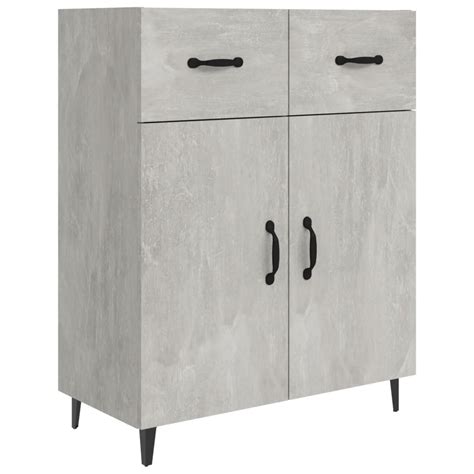 Hua Buffets Bahuts Buffet Gris B Ton X X Cm Bois D