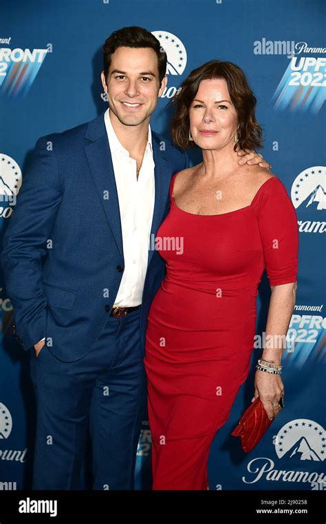 Skylar Astin And Marcia Gay Harden Of The So Help Me Todd Attend The