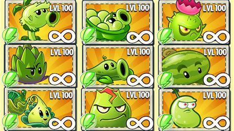 Super Green Plant And Other Plant Level 100 Vs Team Bust Head Zombie Pvz 2 Challenge Youtube