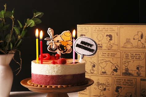 スヌーピー Peanuts Cafe 誕生日ケーキ Snoopy Birthday Cake 史努比3 もしもしにっぽん Moshi