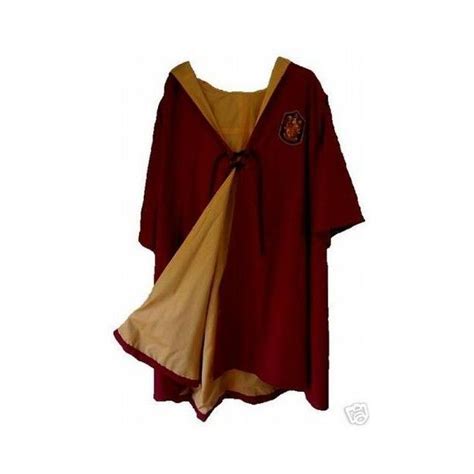 Gryffindor Quidditch Robe Harry Potter Costume Adult Harry Potter Costume Harry Potter