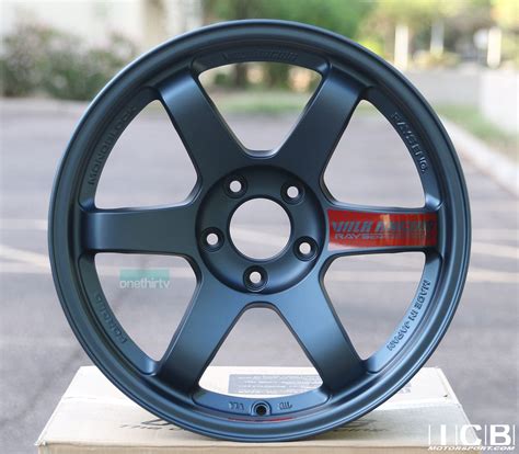 Rays Volk Racing Te37sl Matte Blue Gunmetal Mag Blue Wheels 18x95