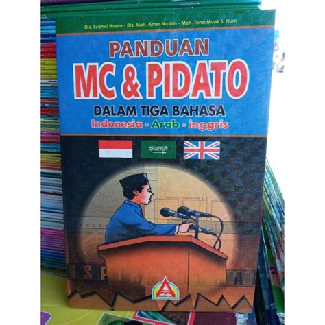 Jual Buku Mc Pidato Dalam Tiga Bahasa Indonesia Arab Inggris Shopee