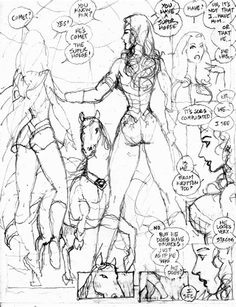 WW SG LikeAComet Comix Pg 2 Rough Layout WIP By Ksennin Hentai Foundry