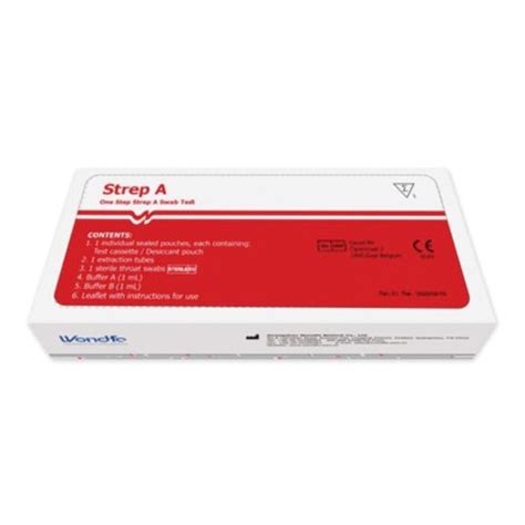 One Step Strep A Swab Test