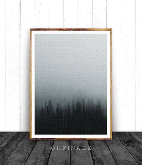 Forest Print Landscape Print Forest Photography Forest Wall | Landscape ...