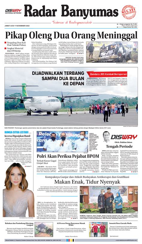 E Paper 11 November 2022 Radar Banyumas Digital Edition