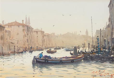 Lot - JOSEPH ZBUKVIC, (BORN 1952), Venice 1998