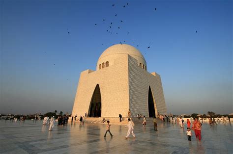 Sunset At Quaid I Azam Mausoleum