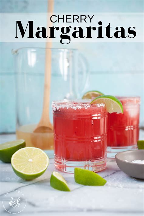 These Cherry Margaritas Are Nothing More Than A Classic Marg With A