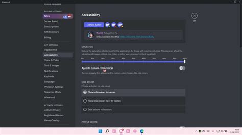 How To Edit Discord Accessibility Setting Youtube