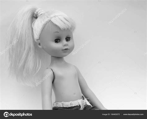 Naked Baby Doll White Background Black White Tone Stock Photo By Civic Dm Hotmail