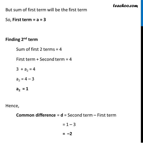 Ex 5 3 11 If Sum Of First N Terms Of AP Is 4n N2 Determining AP