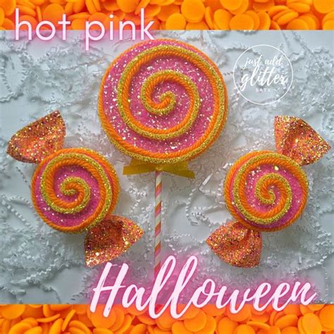 Just Add Glitter Decor On Instagram 🎃🍭🎃🍭🎃🍭🎃 Candy Swirls In Hot Pink