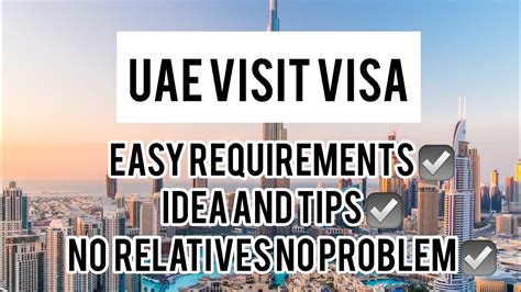 How To Apply A Visit Visa In Dubai Uae Easy And Quick Youtube