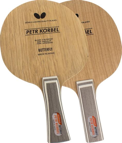 Butterfly Petr Korbel Table Tennis Blade 5 Ply All Wood Blade