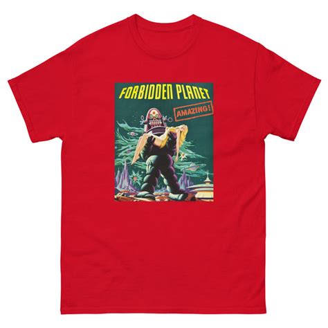 Forbidden Planet Poster T Shirt Blackstone